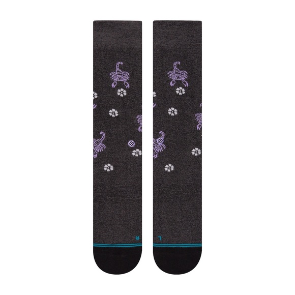 Stance JOSHUA DRESS Socks Black Large 9-12 - Picture 2 of 3